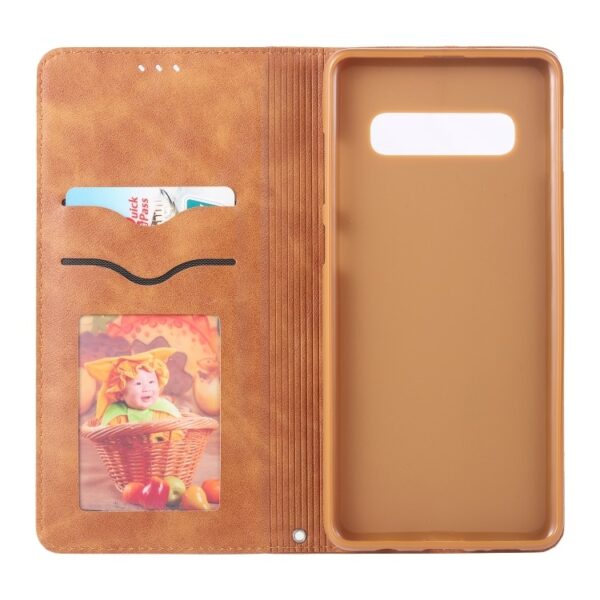 Samsung - Klappetui Braun/Beige – Bild 3