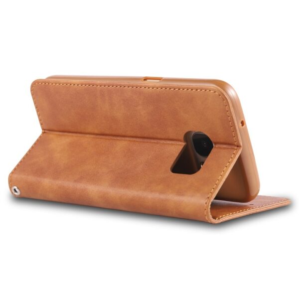 Samsung - Klappetui Beige/Braun – Bild 3