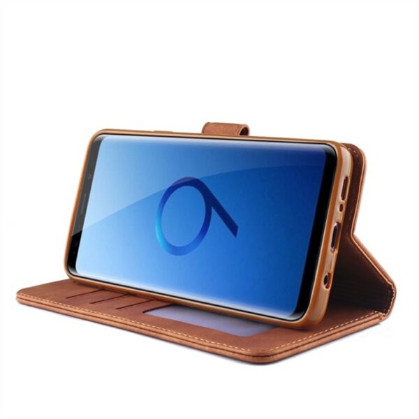 Samsung - Klappetui Braun/Beige – Bild 3