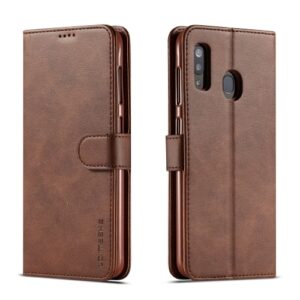 Samsung - A LC.IMEEKE Calf Klappetui Braun