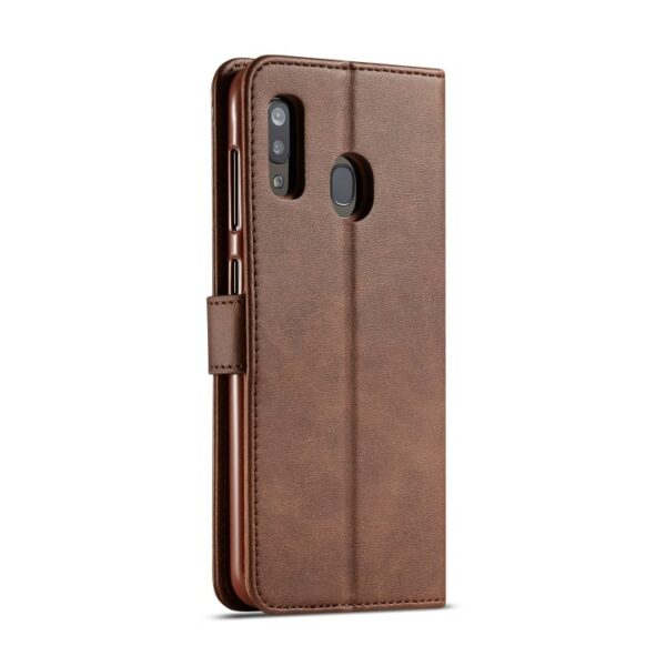 Samsung - A LC.IMEEKE Calf Klappetui Braun – Bild 2