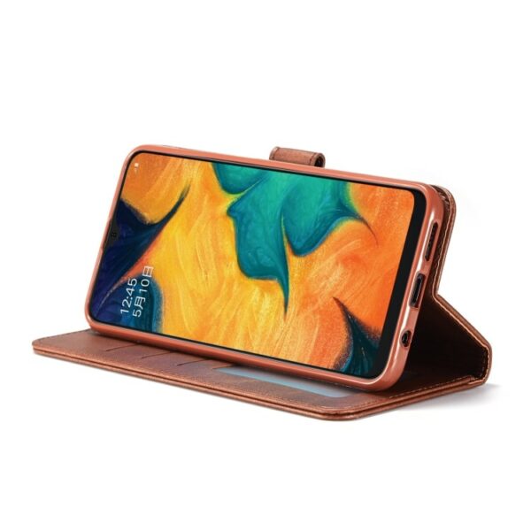 Samsung - A LC.IMEEKE Calf Klappetui Braun – Bild 4