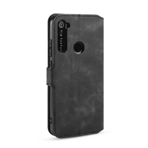 DG.MING Retro Xiaomi Samsung Galaxy S- Klappetui Schwarz – Bild 2