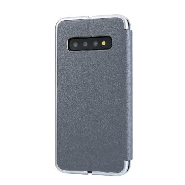 iPhone - Samsung - Klappetui Slim Grau – Bild 2