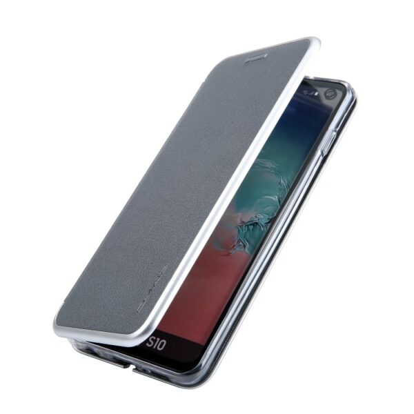 iPhone - Samsung - Klappetui Slim Grau – Bild 4