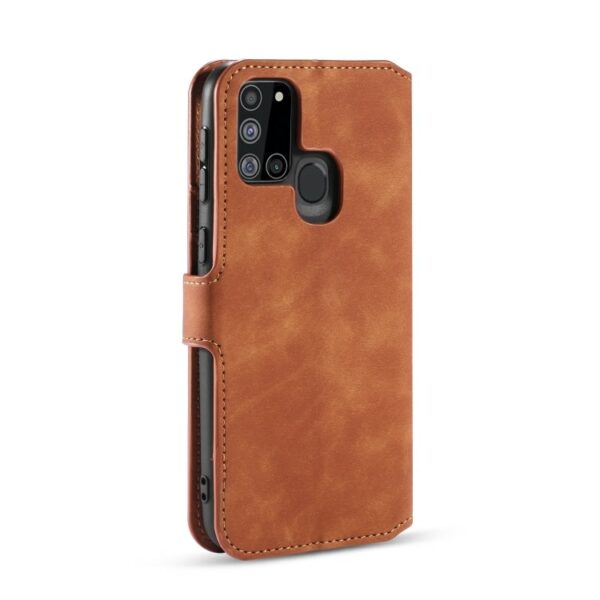 DG.MING Retro Samsung Galaxy S- Klappetui Braun – Bild 2