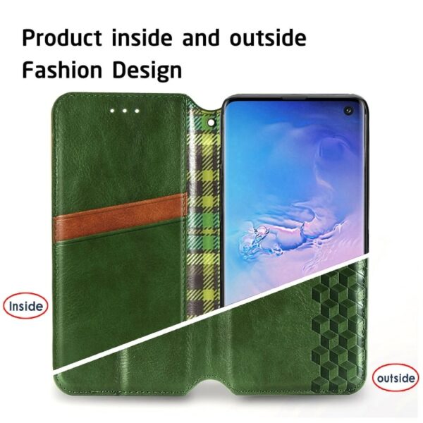iPhone - Samsung - Klappetui Grün – Bild 4