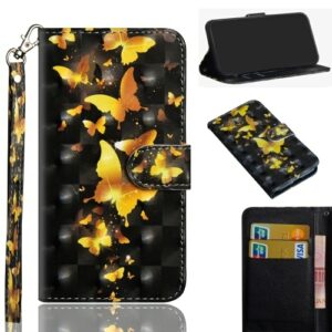 iPhone - Samsung - Klappetui Schmetterling