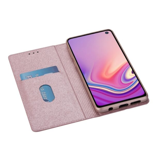 iPhone - Samsung - Huawei - Klappetui Glitzer – Bild 4