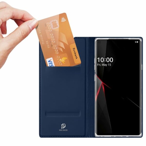 LG - Klappetui Blau Slim – Bild 2