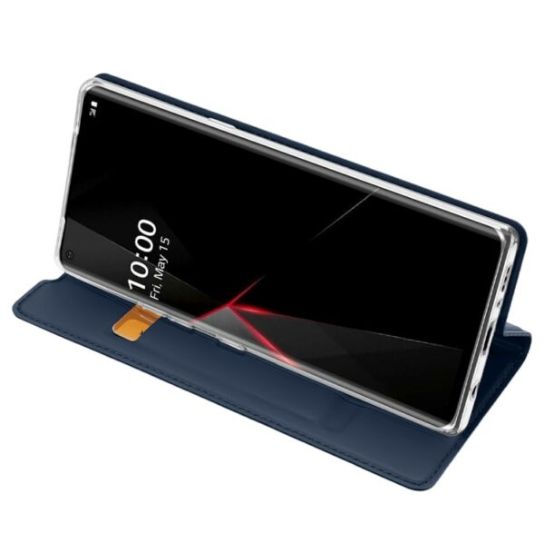 LG - Klappetui Blau Slim – Bild 4