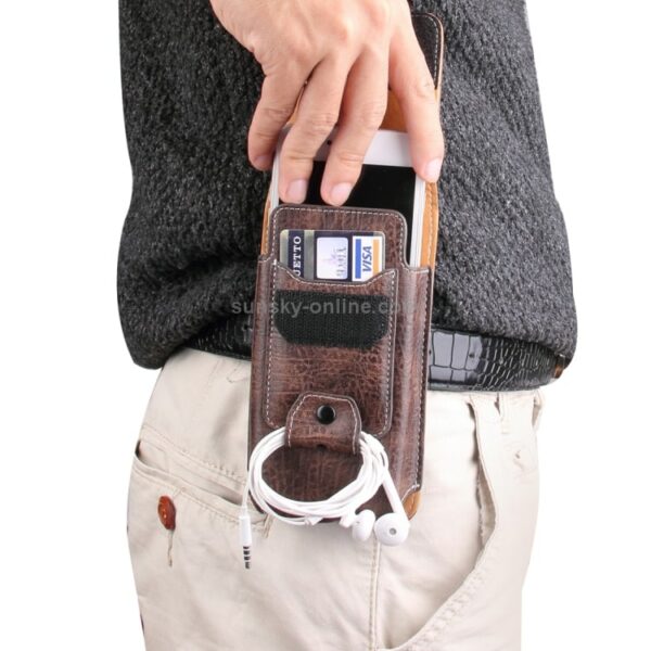 Universal Handytasche Braun – Bild 7