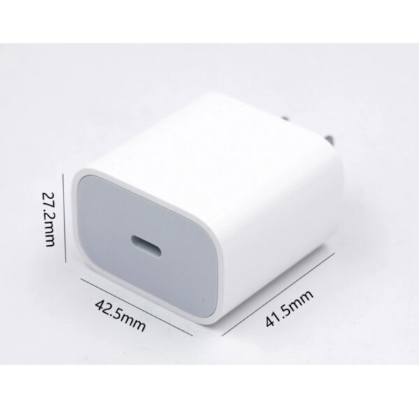 iPhone – Netzladegerät 18 Watt Type-C + lightning Kabel – Bild 2