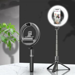 Ringlicht LED/Selfiestick Bluetooth - 13 cm
