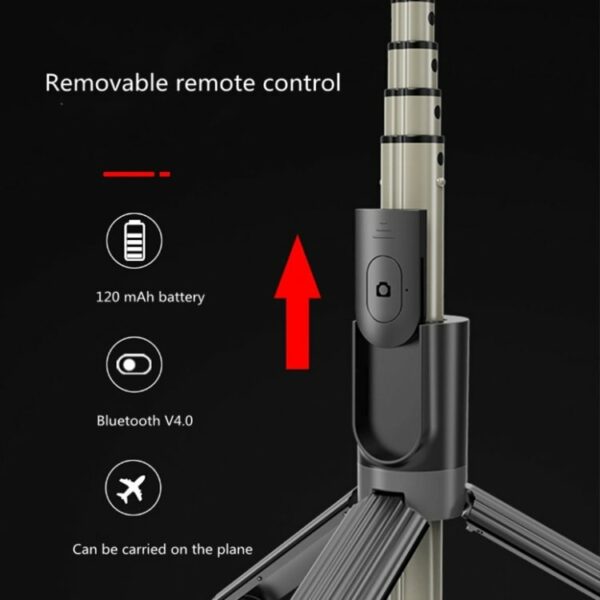 Ringlicht LED/Selfiestick Bluetooth - 13 cm – Bild 10