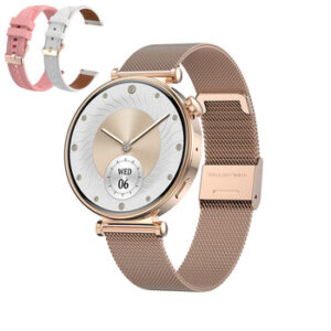 Smartwatch W17 Amber HD AMOLED (SWW17-RG) Rose Gold + 2 Armbänder