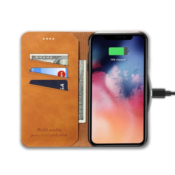 iPhone - Klappetui Khaki – Bild 3