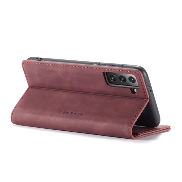 Huawei - Samsung - iPhone - CaseMe 013 Klappkappe Weinrot – Bild 5