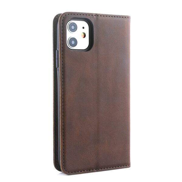 iPhone - Klappetui Braun – Bild 3