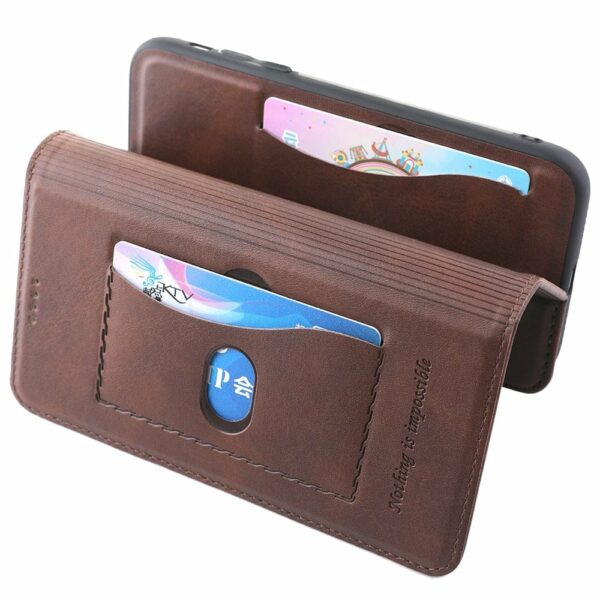 iPhone - Klappetui Braun – Bild 4