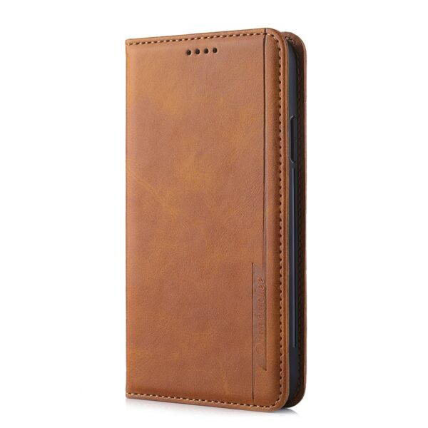 iPhone - Klappetui Braun/Beige – Bild 2