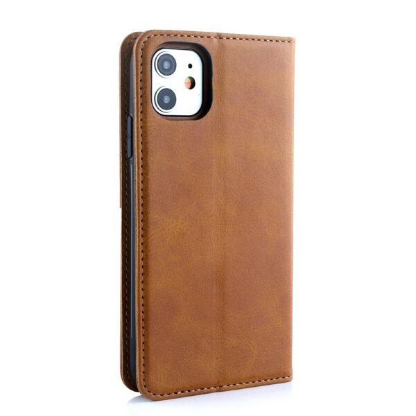 iPhone - Klappetui Braun/Beige – Bild 3