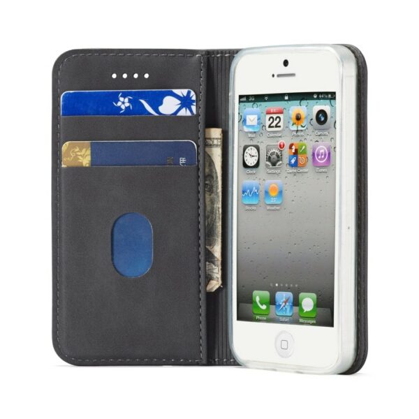 iPhone - Klappetui Schwarz – Bild 3