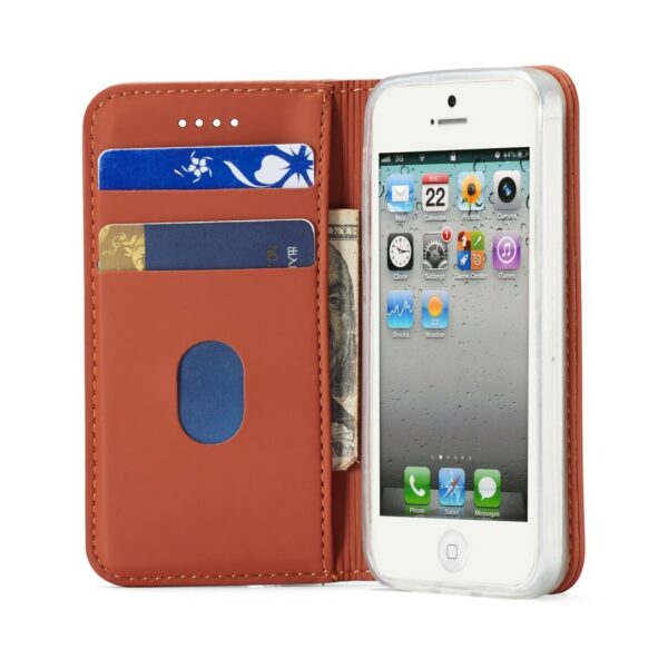 iPhone - Klappetui Braun – Bild 3