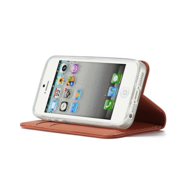 iPhone - Klappetui Braun – Bild 4