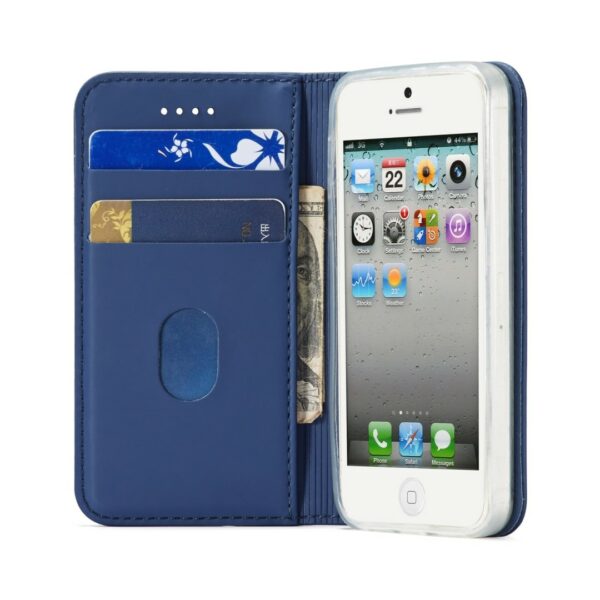 iPhone - Klappetui Blau – Bild 3