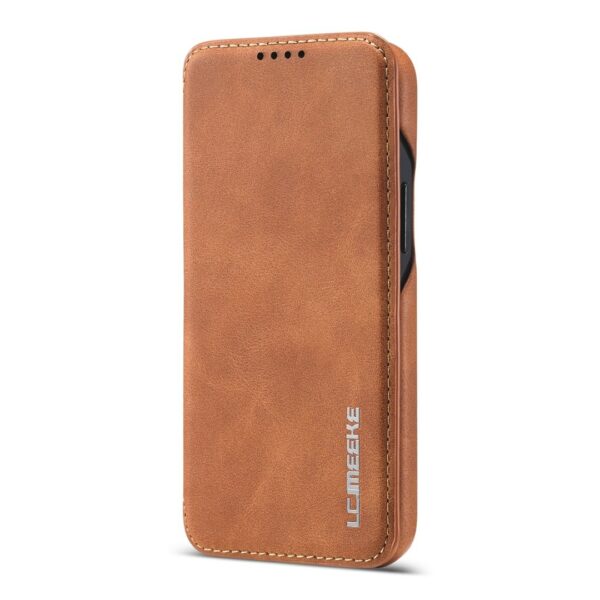 iPhone - Klappetui Braun