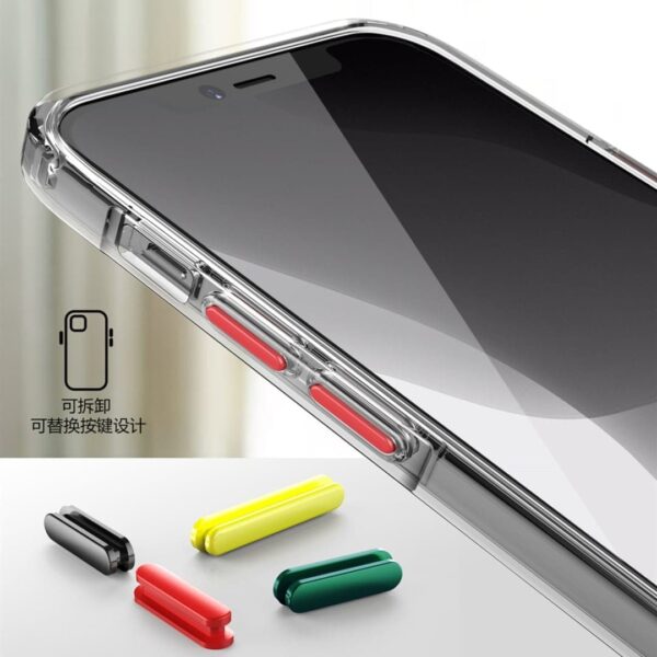iPhone - Schutzhülle transparent/Schwarz – Bild 3