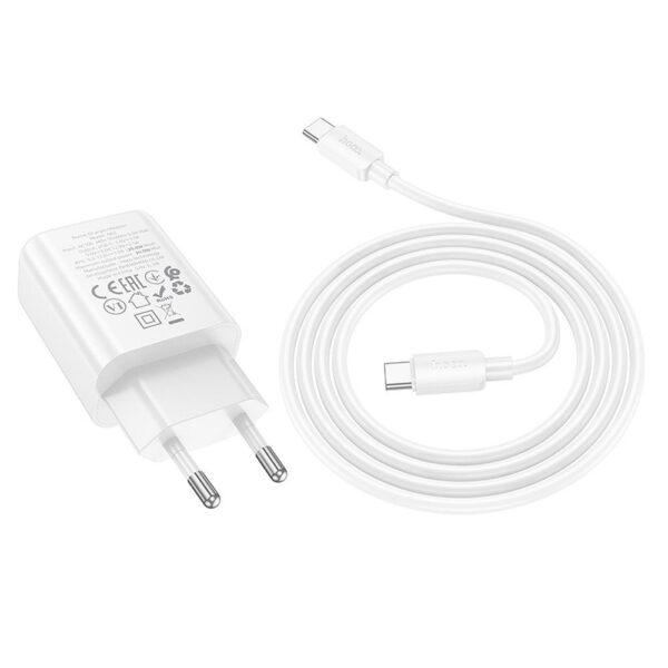 HOCO Netzladegerät + USB Typ-C Kabel 30W – Bild 2