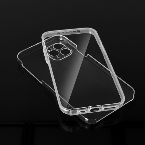Schutzhülle 360° Full Cover transparent – Bild 4