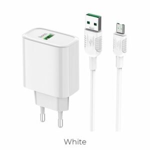 HOCO Netzladegerät + Micro USB Kabel 22,5W