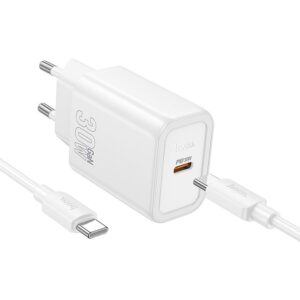 HOCO Netzladegerät + USB Typ-C Kabel 30W