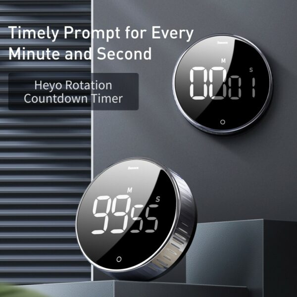 Baseus - Countdown Timer LCD Uhr – Bild 2