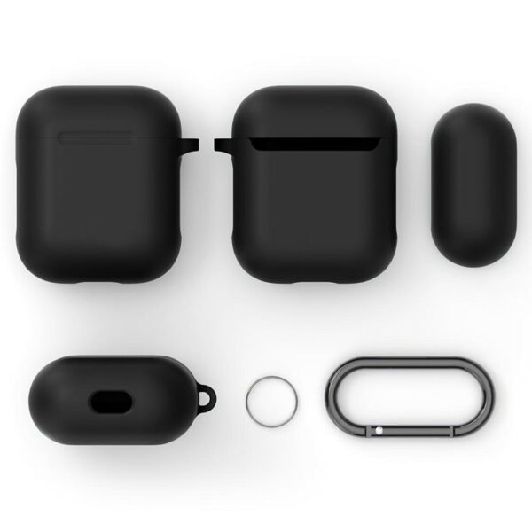 Apple Airpod 1./2. Generation - Case Schwarz – Bild 3
