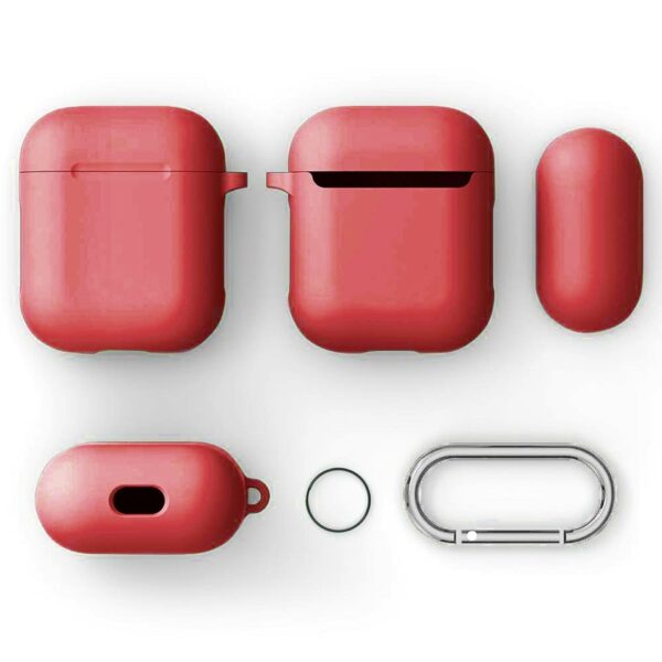 Apple Airpod 1./2. Generation - Case Rot – Bild 3