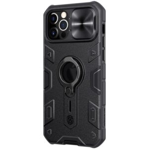 NILLKIN iPhone Schutzhülle mit Ring Armor Schwarz