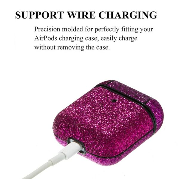 Apple Airpod 1./2. Generation - Case Glitzer – Bild 3
