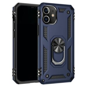 iPhone - Schutzhülle mit Ring Blau