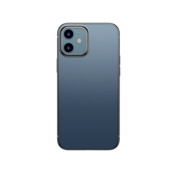 BASEUS - iPhone Schutzhülle transparent/Schwarz – Bild 2