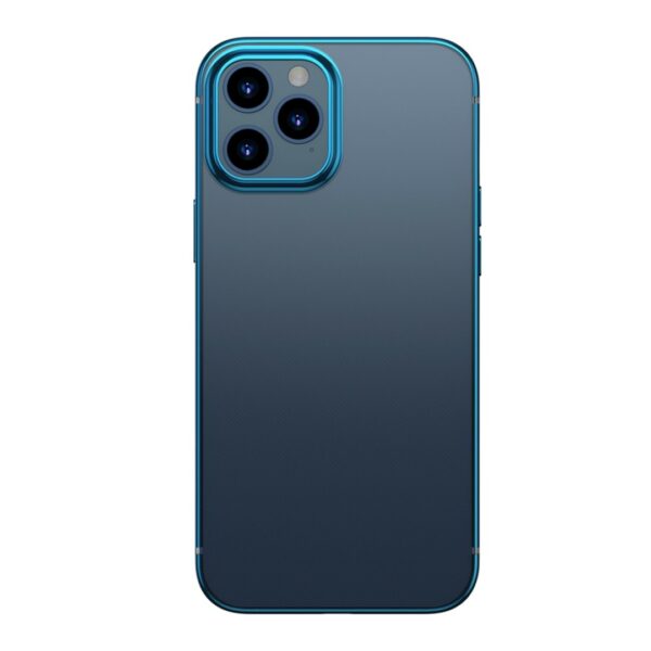 BASEUS - iPhone Schutzhülle transparent/Blau – Bild 2
