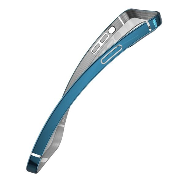 BASEUS - iPhone Schutzhülle transparent/Blau – Bild 5