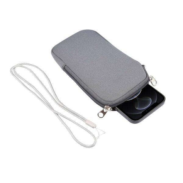 Universal Handytasche Grau – Bild 4