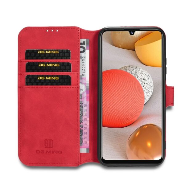 DG.MING Retro Samsung Galaxy S- Klappetui Rot – Bild 2