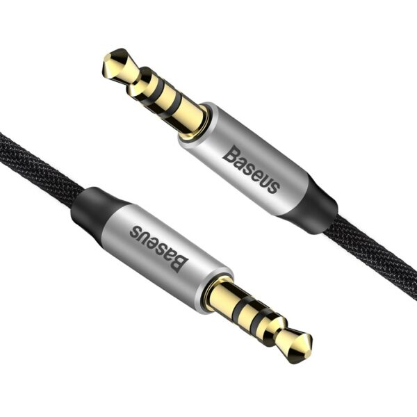 Baseus - iPhone - Samsung - Huawei M30 0.5m AUX Audio Kabel 3.5mm Stereo Audio – Bild 2
