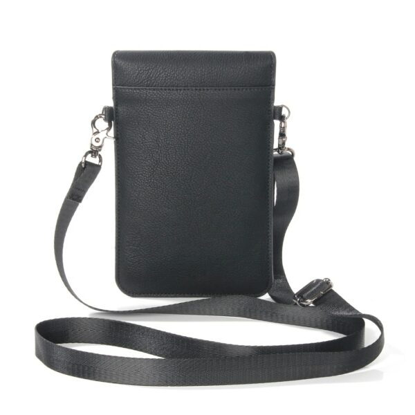 Universal Handytasche Schwarz 6,4 Zoll – Bild 2