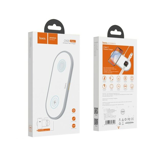 HOCO - Wireless Charger Qi 3 in 1 CW20 – Bild 4